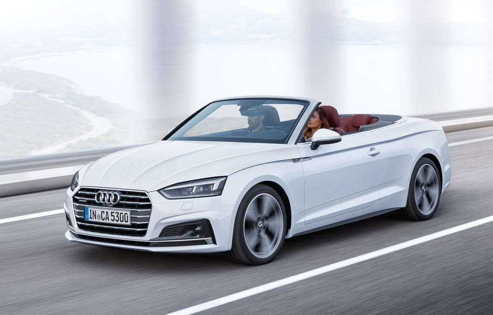 Cu capul descoperit în prag de iarnă: Audi a lansat noua generație a decapotabilei A5 Cabrio - Poza 1