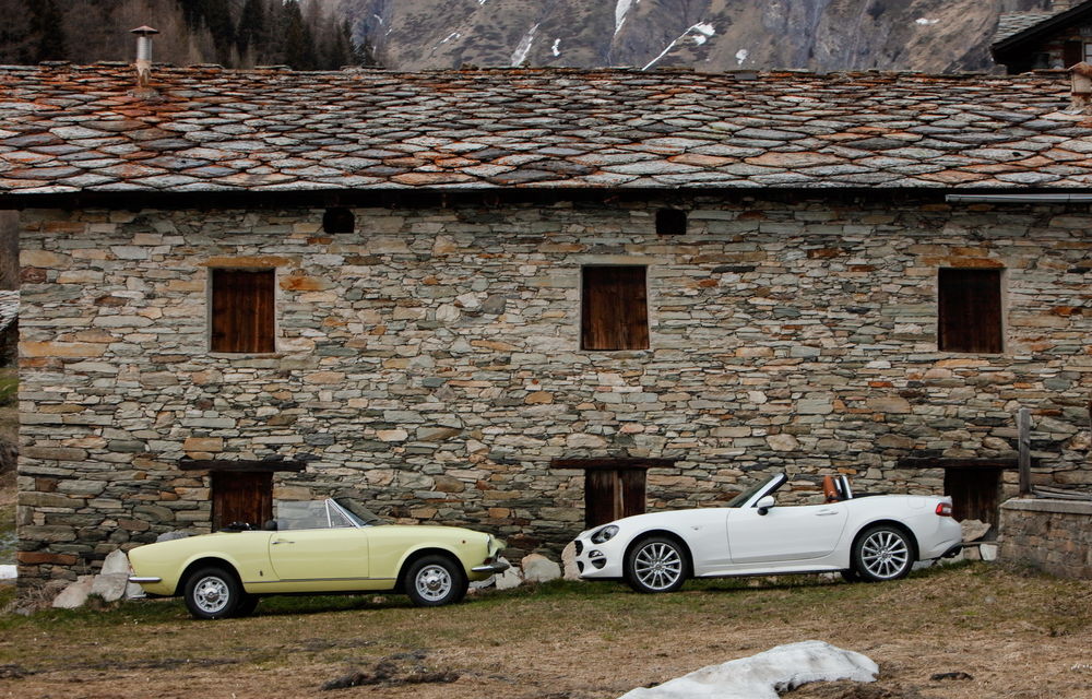 Fiat 124 Spider sărbătorește 50 de ani de la nașterea strămoșului său - Poza 15