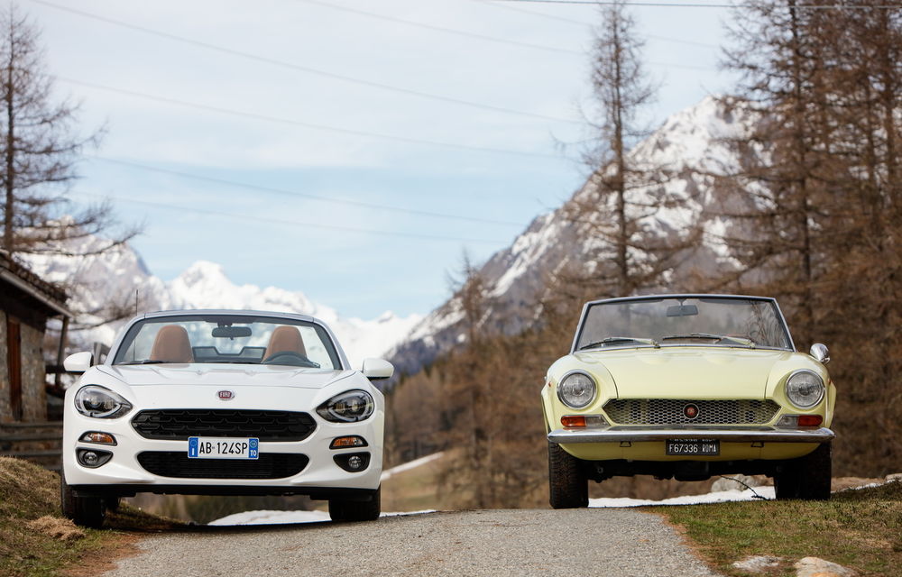 Fiat 124 Spider sărbătorește 50 de ani de la nașterea strămoșului său - Poza 12