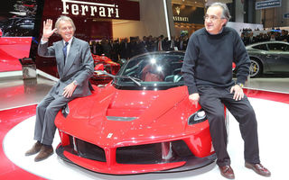 Mazilirea lui Montezemolo a dat roade: Sergio Marchionne anunță că Ferrari va depăși pragul de 10.000 de mașini produse pe an