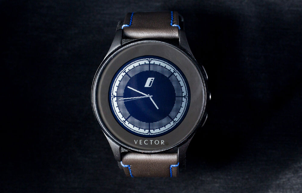 Accesoriu pentru fanii români ai electricelor BMW: Vector Luna BMW i este un ceas inteligent cu autonomie de 30 de zile care costă 2.400 lei - Poza 2