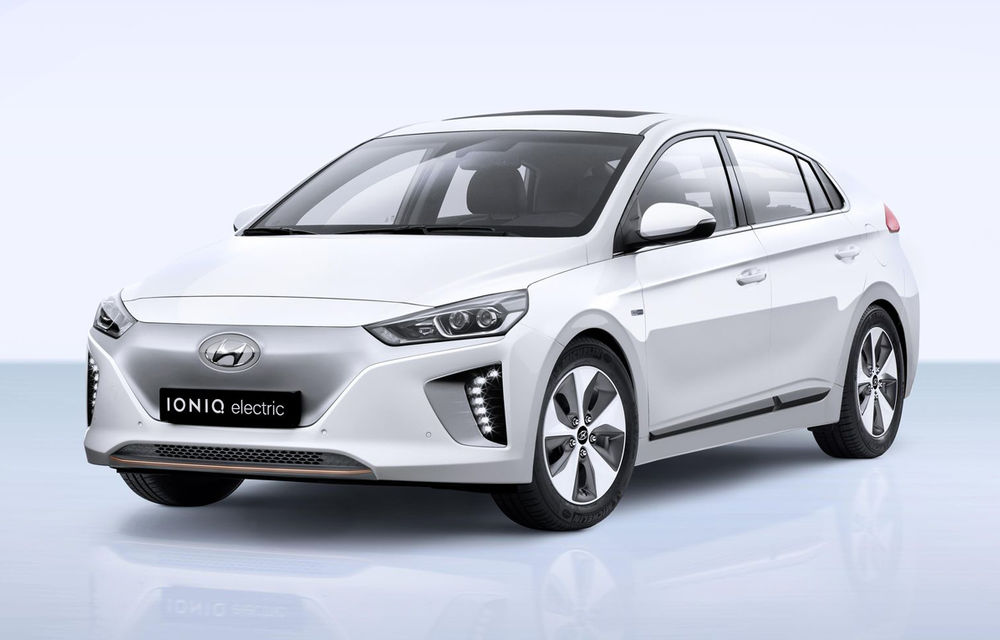 Încă un rival pentru Tesla Model 3: Hyundai Ioniq promite o autonomie de peste 320 de kilometri în 2018 - Poza 1