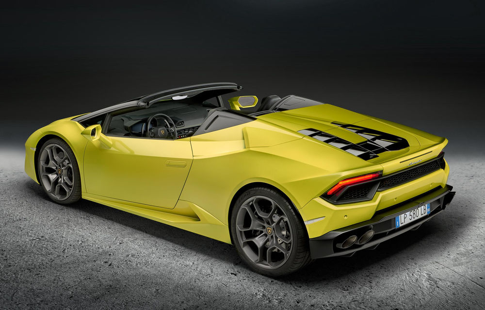 Lamborghini Huracan pierde acoperișul și tracțiunea integrală de dragul celor care vor să se joace mai mult - Poza 2
