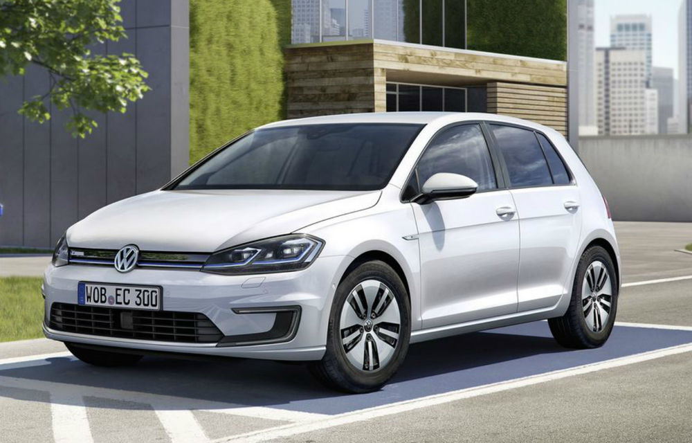 Volkswagen e-Golf facelift a sosit: autonomia electricei a crescut la 300 de kilometri - Poza 1