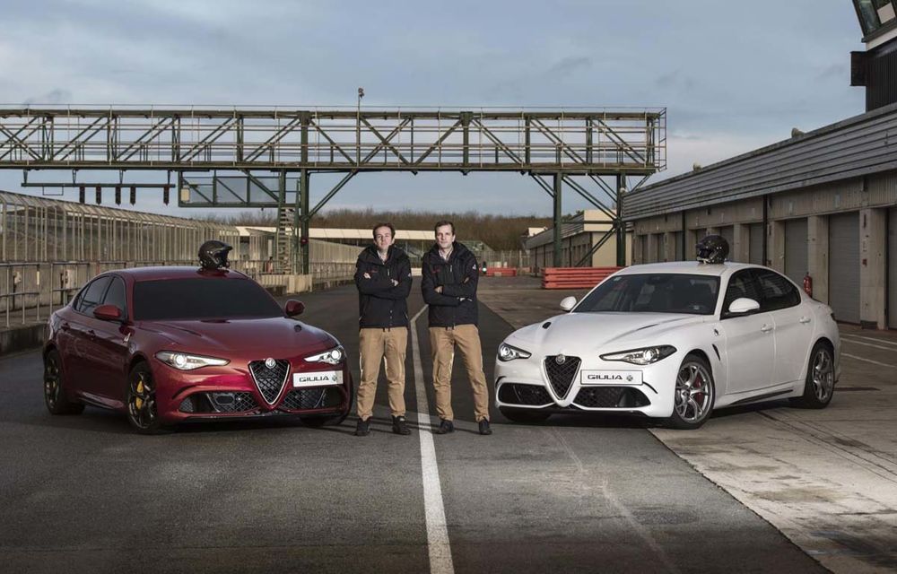 Record inedit: Alfa Romeo Giulia a parcurs circuitul de la Silverstone cu pilotul &quot;legat la ochi&quot; (VIDEO) - Poza 5