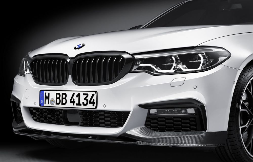 BMW condimentează deja noul Seria 5 cu un pachet de accesorii al diviziei M - Poza 12