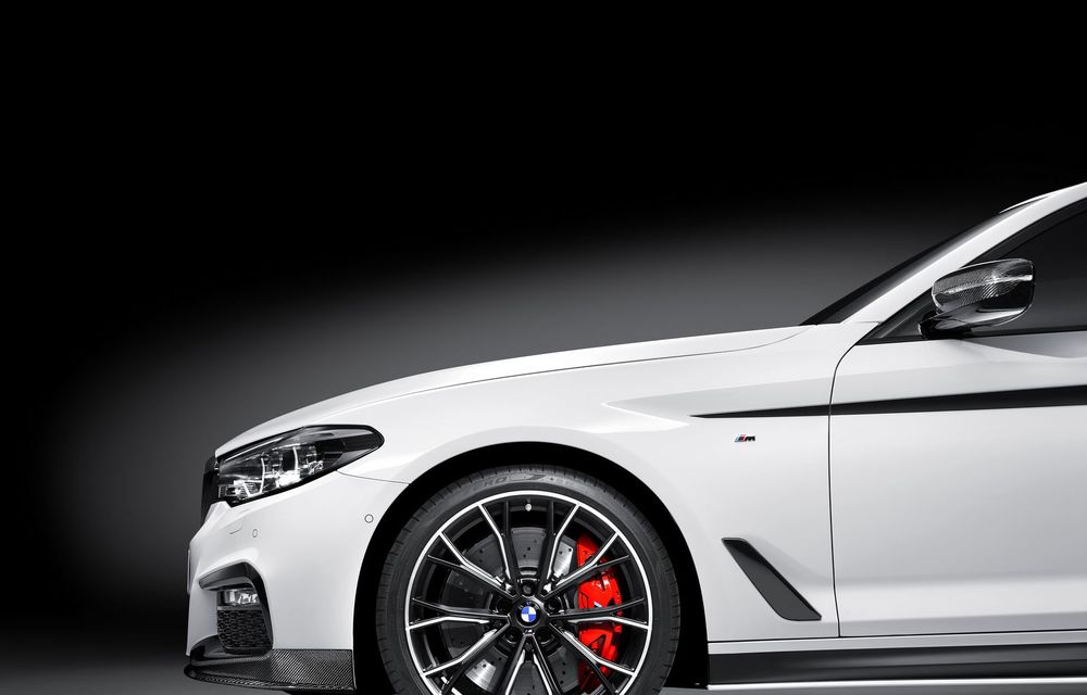 BMW condimentează deja noul Seria 5 cu un pachet de accesorii al diviziei M - Poza 8