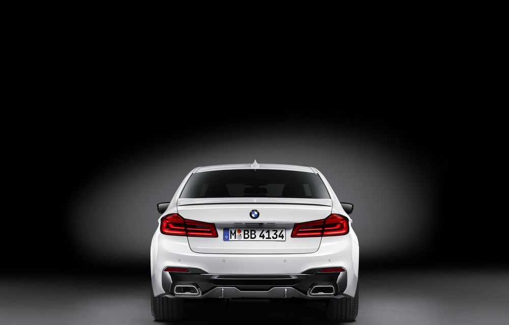 BMW condimentează deja noul Seria 5 cu un pachet de accesorii al diviziei M - Poza 4