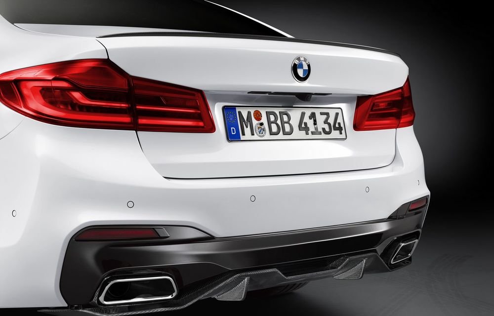BMW condimentează deja noul Seria 5 cu un pachet de accesorii al diviziei M - Poza 9