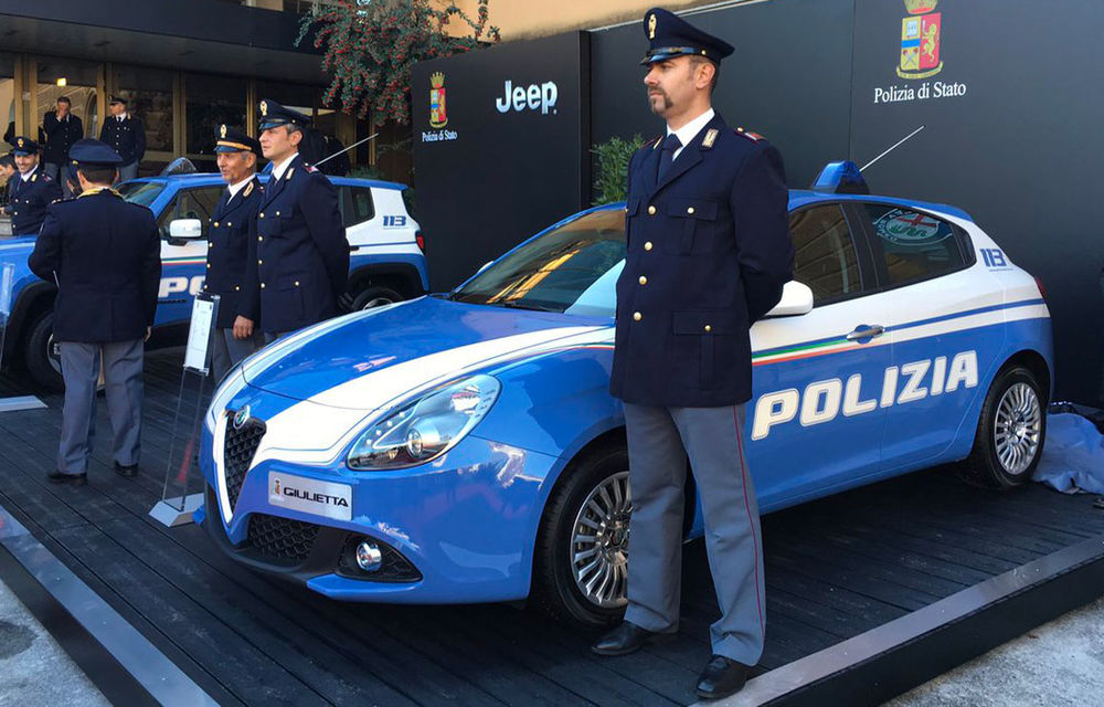 După ce a cumpărat 4000 de exemplare Seat Leon, poliția italiană încearcă să se revanșeze față de producția locală: Renegade, Giulietta și Giulia pentru forțele de ordine - Poza 1