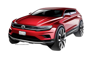 Teaser surpriză în prag de sărbători: Volkswagen Tiguan Allspace, versiunea cu 7 locuri a SUV-ului german, apare în ianuarie
