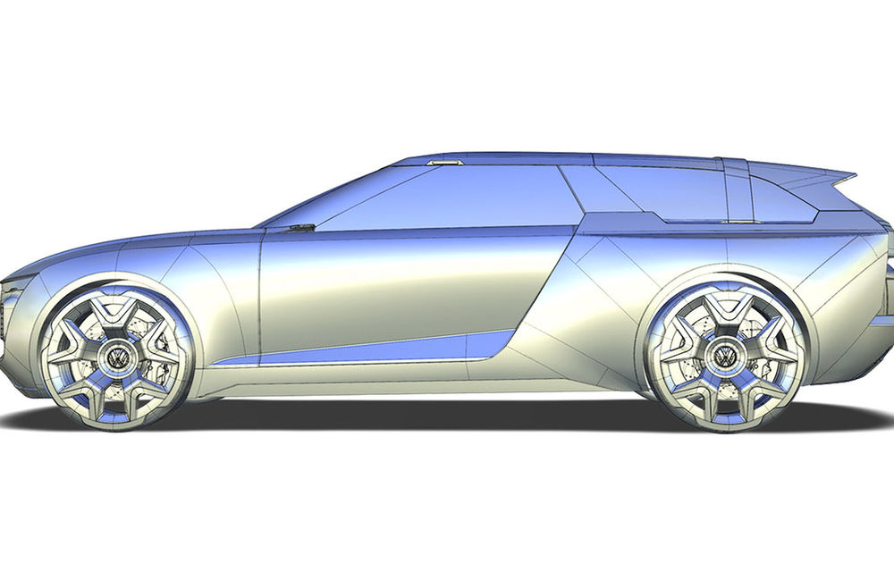 Cum ar arăta mașinile Volkswagen dacă ar fi desenate de studenții mărcii: Varok Concept este un pick-up care se transformă în break - Poza 10