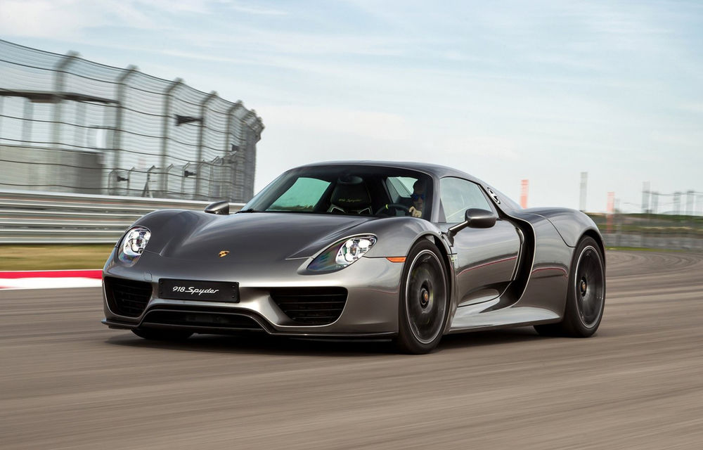 Recall de colecție: 306 exemplare Porsche 918 Spyder vândute în SUA, chemate în service pentru o problemă de suspensie - Poza 1