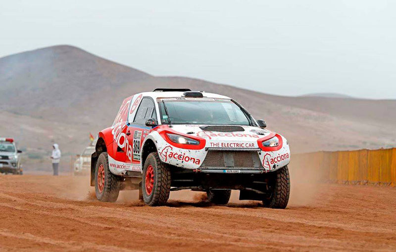 Premieră absolută: o mașină 100% electrică a reușit să termine Raliul Dakar - Poza 1