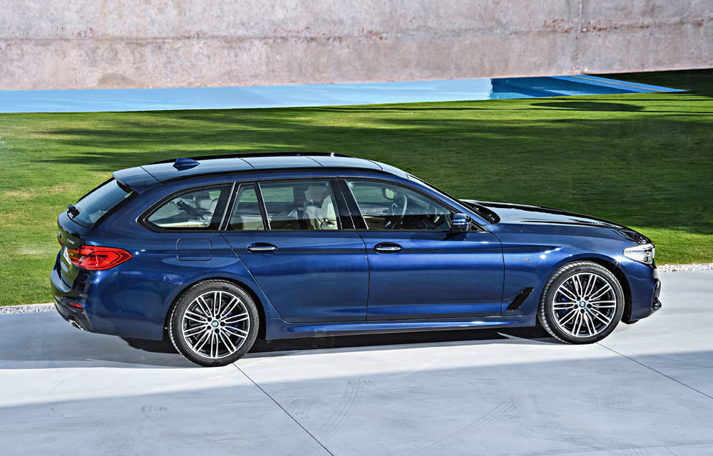 De familie germană: noua generație BMW Seria 5 primește versiunea break Touring - Poza 9