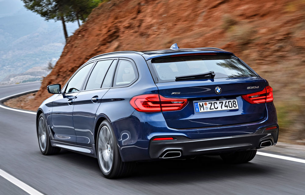 De familie germană: noua generație BMW Seria 5 primește versiunea break Touring - Poza 42