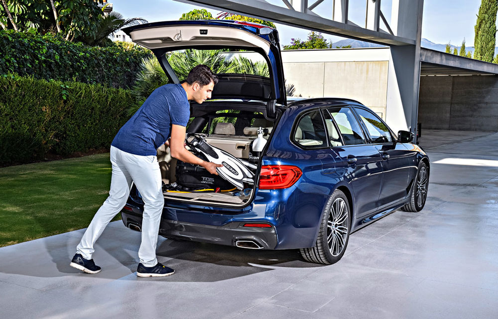 De familie germană: noua generație BMW Seria 5 primește versiunea break Touring - Poza 41