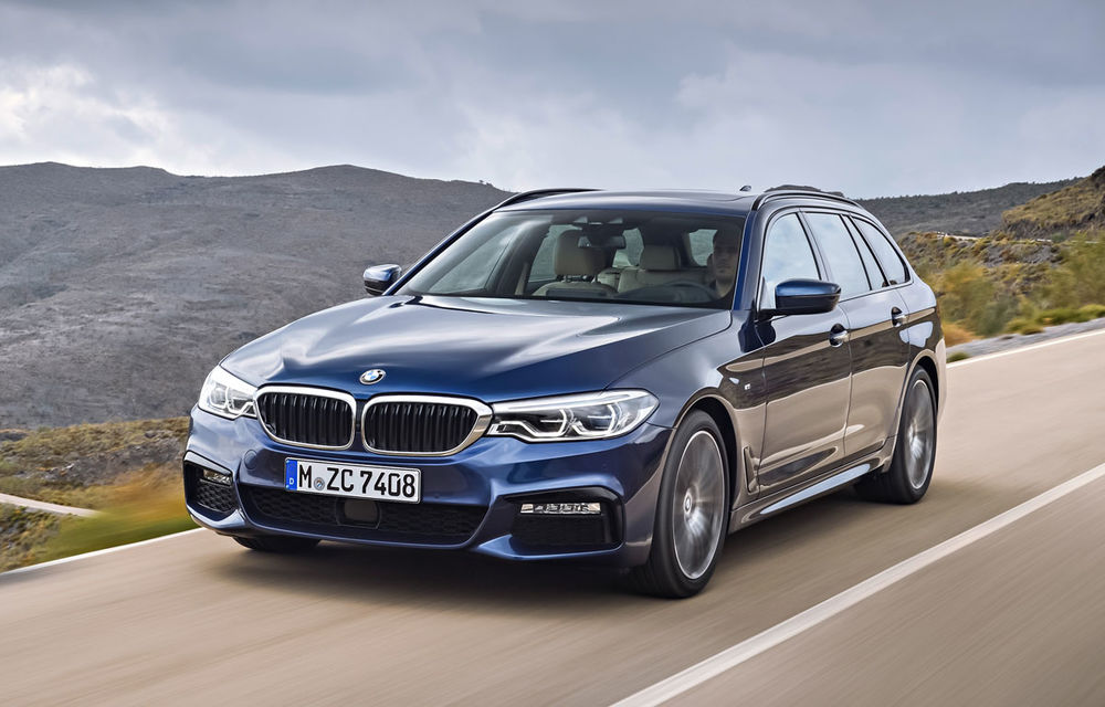 De familie germană: noua generație BMW Seria 5 primește versiunea break Touring - Poza 17