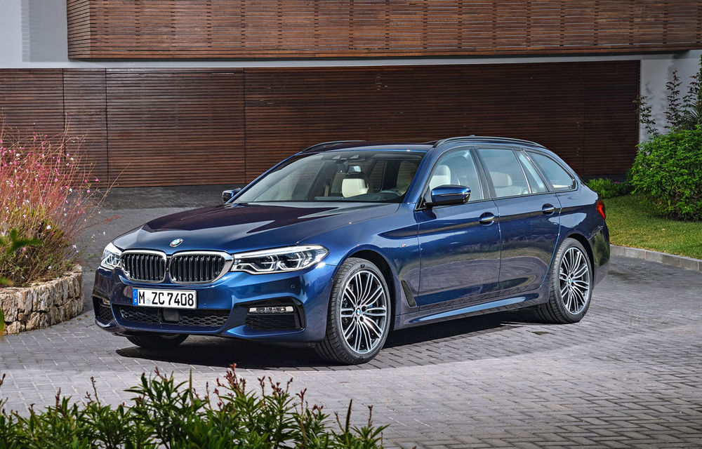 De familie germană: noua generație BMW Seria 5 primește versiunea break Touring - Poza 12