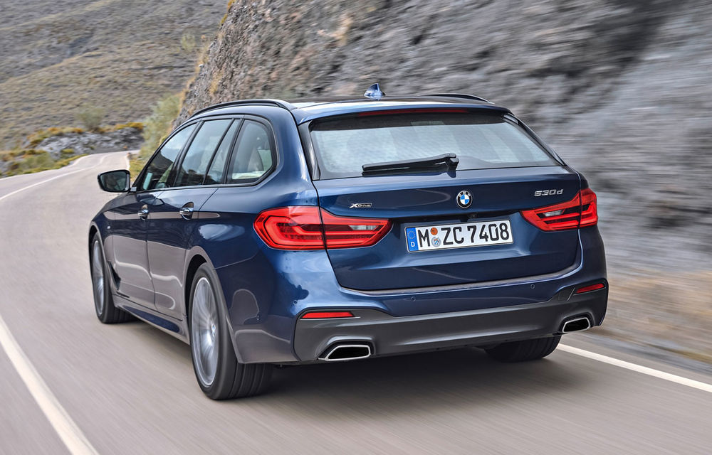 De familie germană: noua generație BMW Seria 5 primește versiunea break Touring - Poza 31