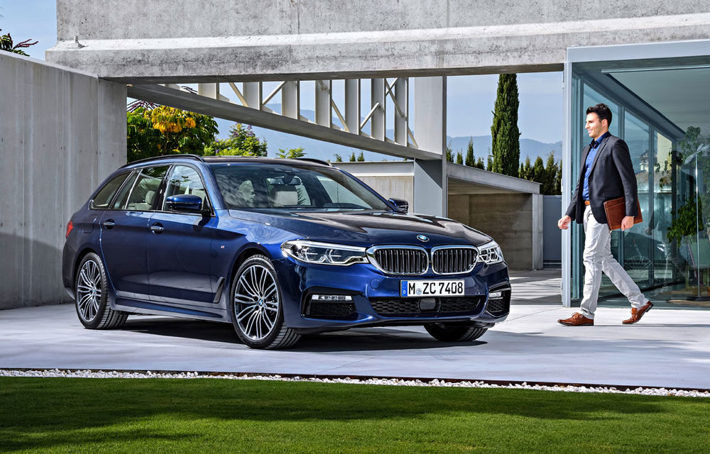 De familie germană: noua generație BMW Seria 5 primește versiunea break Touring - Poza 4