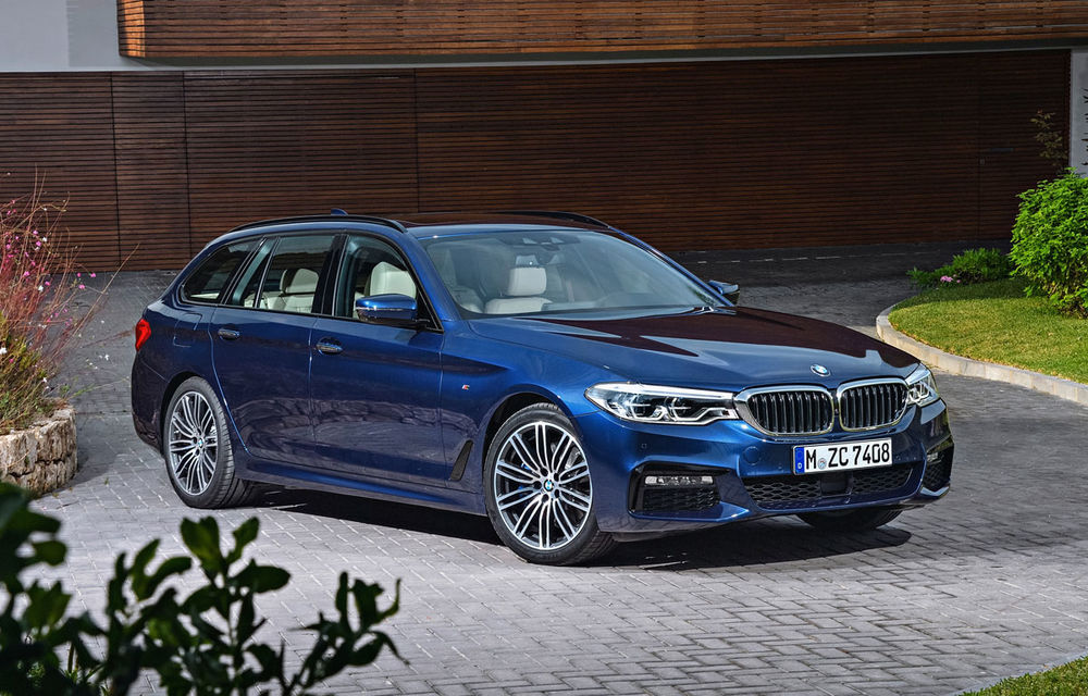 De familie germană: noua generație BMW Seria 5 primește versiunea break Touring - Poza 15