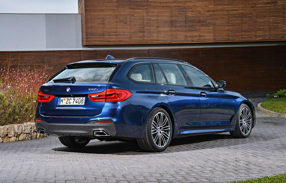 De familie germană: noua generație BMW Seria 5 primește versiunea break Touring - Poza 13