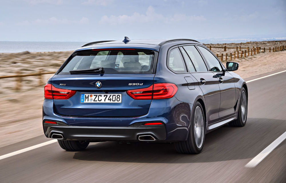 De familie germană: noua generație BMW Seria 5 primește versiunea break Touring - Poza 37