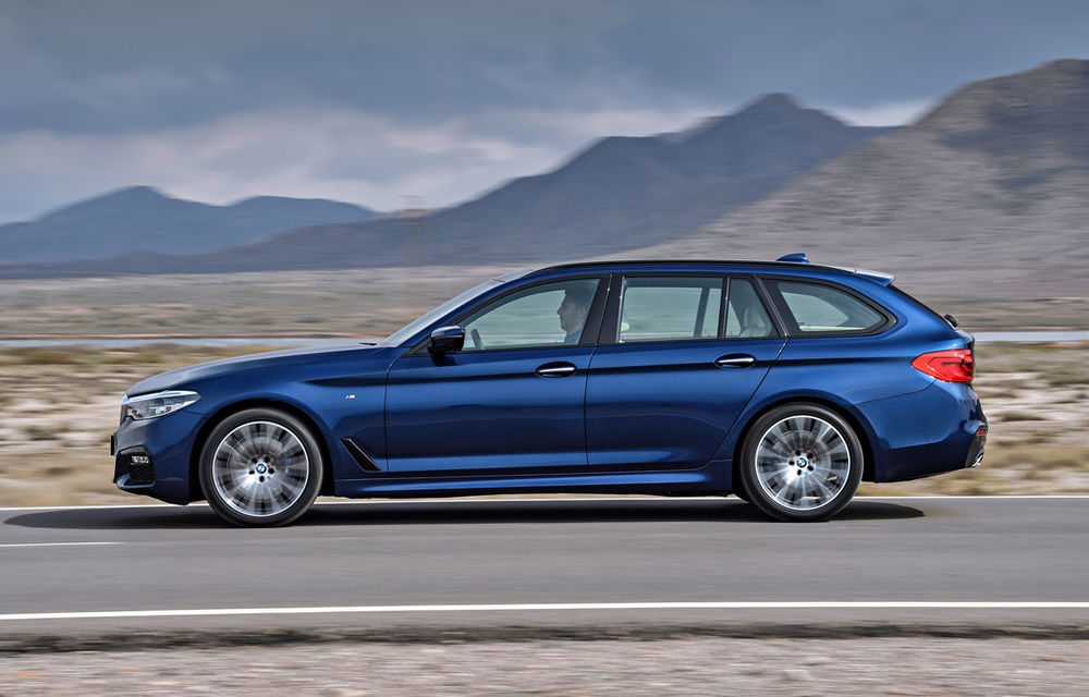 De familie germană: noua generație BMW Seria 5 primește versiunea break Touring - Poza 34