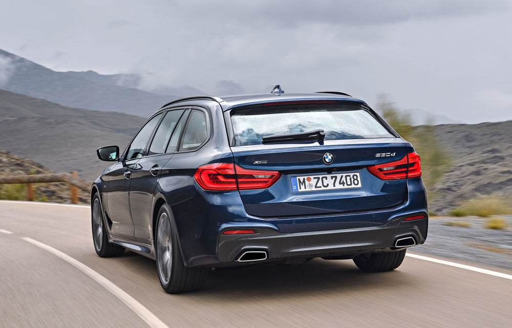 De familie germană: noua generație BMW Seria 5 primește versiunea break Touring - Poza 32