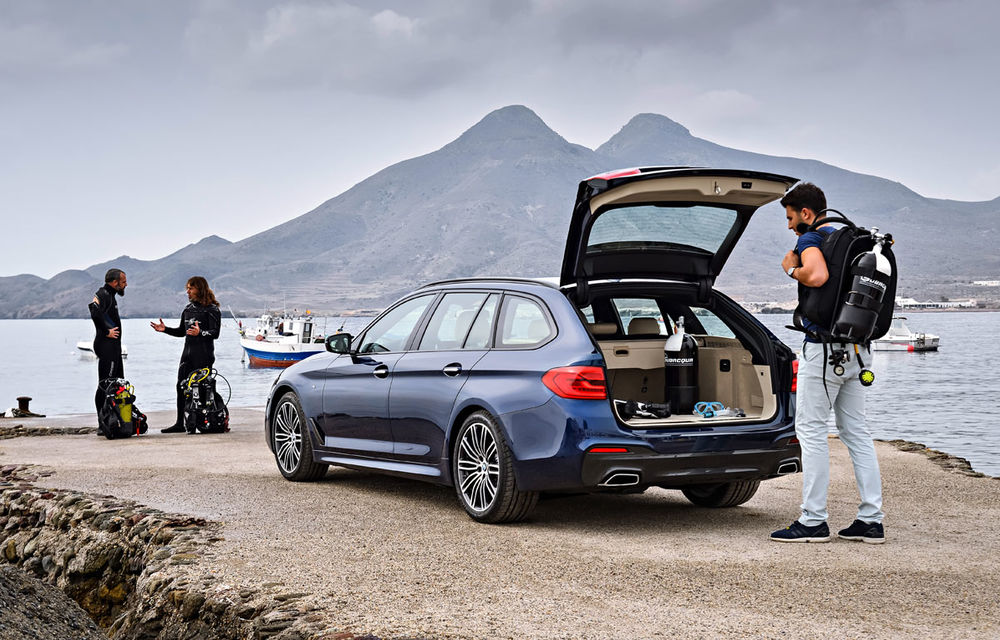 De familie germană: noua generație BMW Seria 5 primește versiunea break Touring - Poza 33