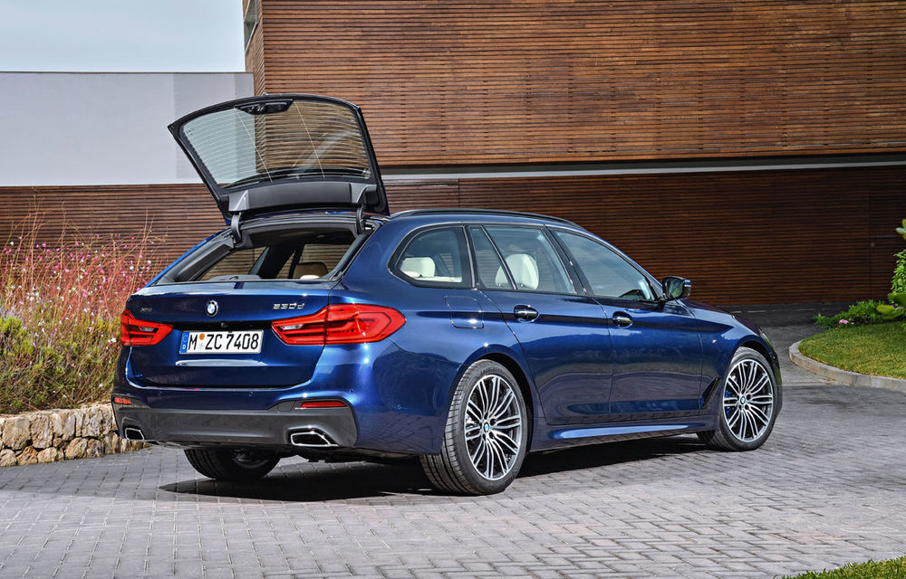 De familie germană: noua generație BMW Seria 5 primește versiunea break Touring - Poza 14