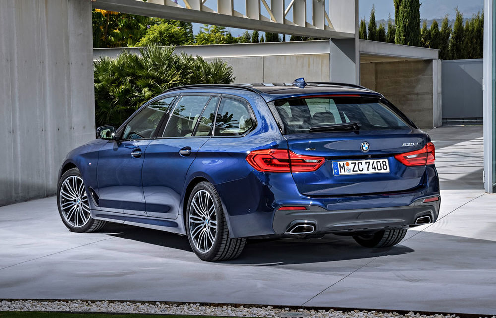De familie germană: noua generație BMW Seria 5 primește versiunea break Touring - Poza 5