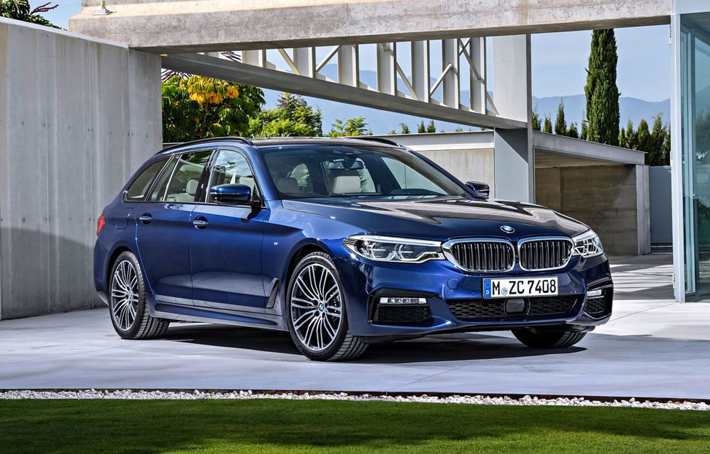 De familie germană: noua generație BMW Seria 5 primește versiunea break Touring - Poza 3