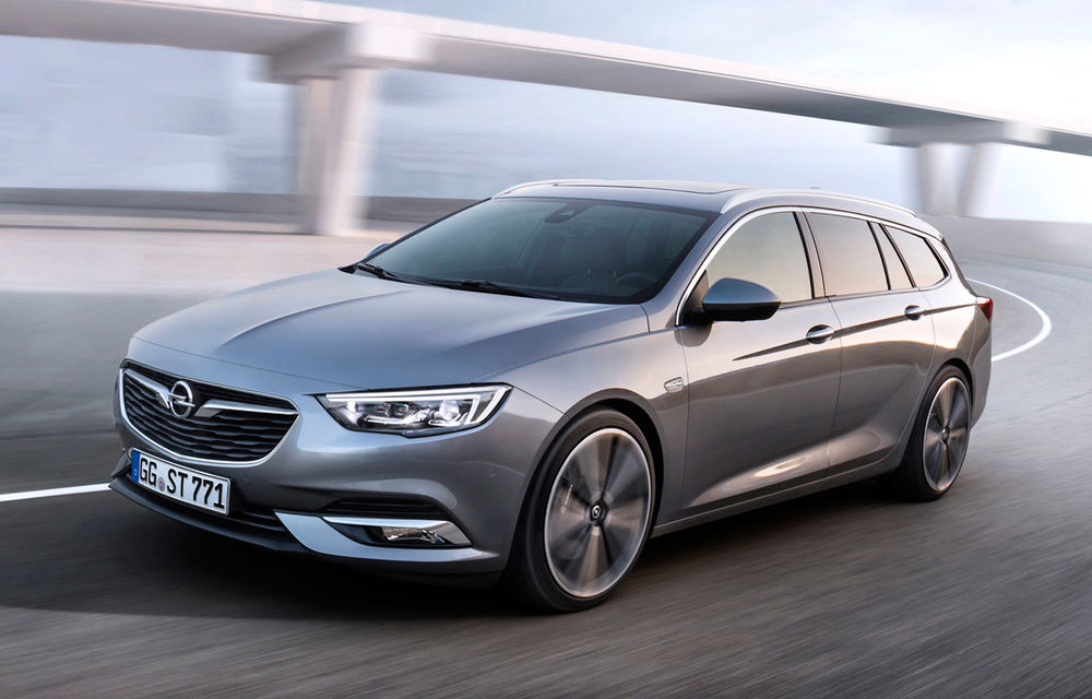 Opel nu renunță la mașinile de familie: primele imagini cu noul Insignia Sports Tourer - Poza 1