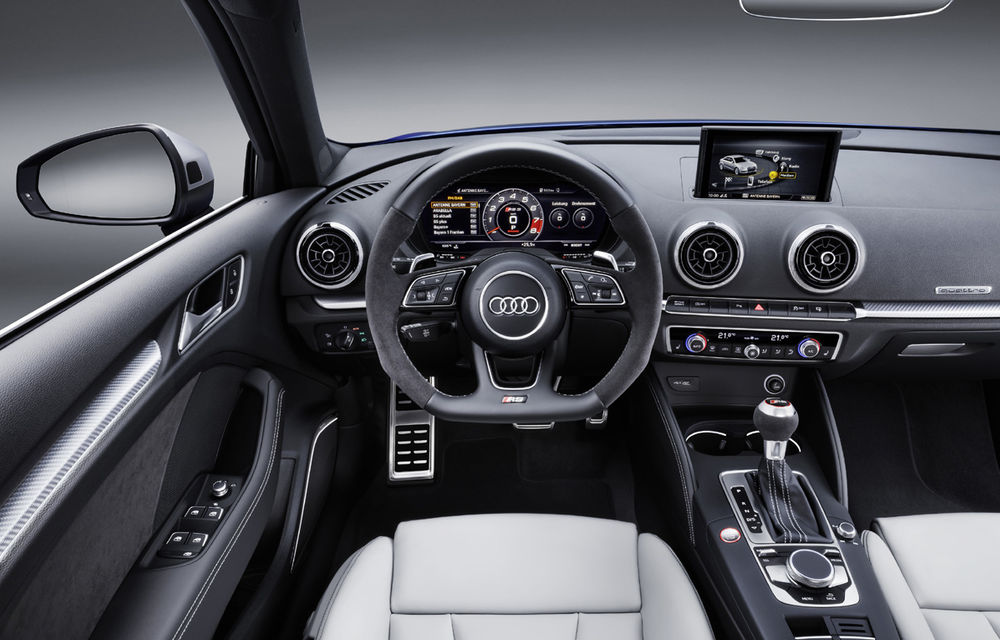 Noul Audi RS3 Sportback este aici: modelul preia designul și motorul de 400 de cai putere al sedanului - Poza 15