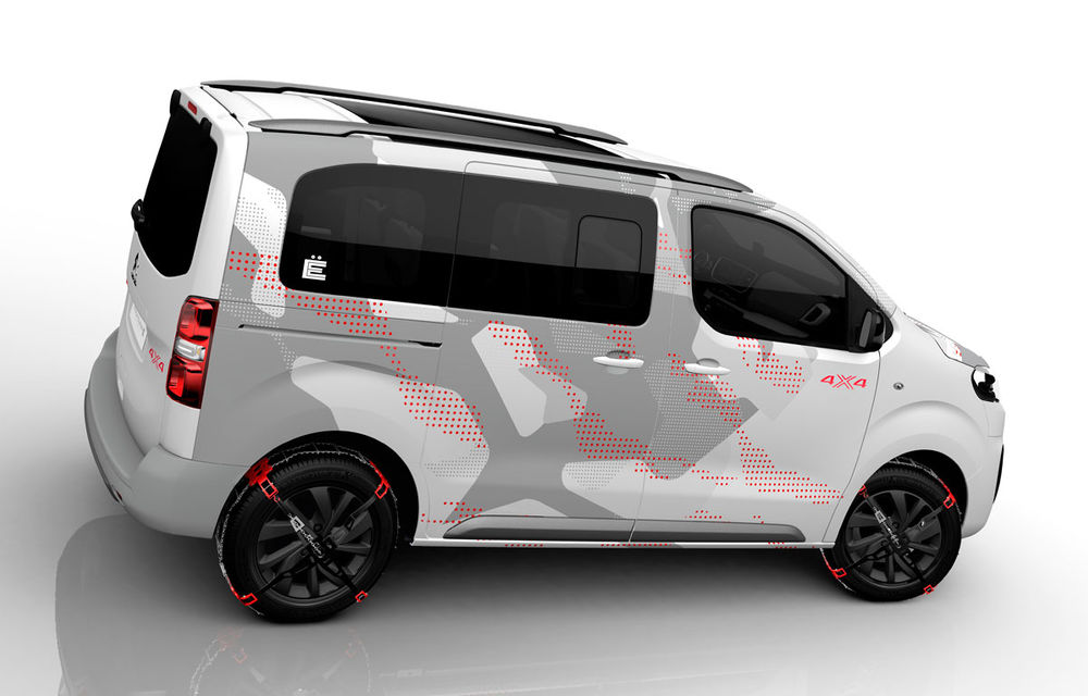 Citroen ridică ștacheta în segmentul vehiculelor utilitare: Space Tourer 4x4 E Concept este o combinație între un van și un SUV - Poza 3