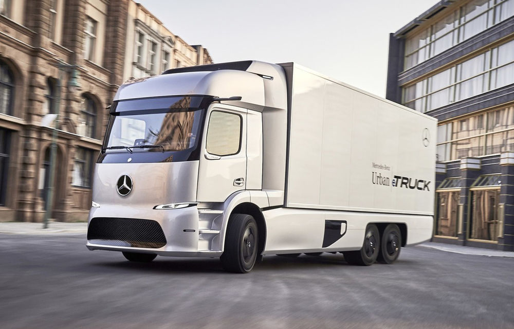 Mercedes Urban eTruck: primul camion electric are autonomie de 200 de kilometri și se lansează în 2017 - Poza 1