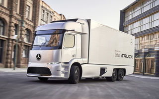 Mercedes Urban eTruck: primul camion electric are autonomie de 200 de kilometri și se lansează în 2017