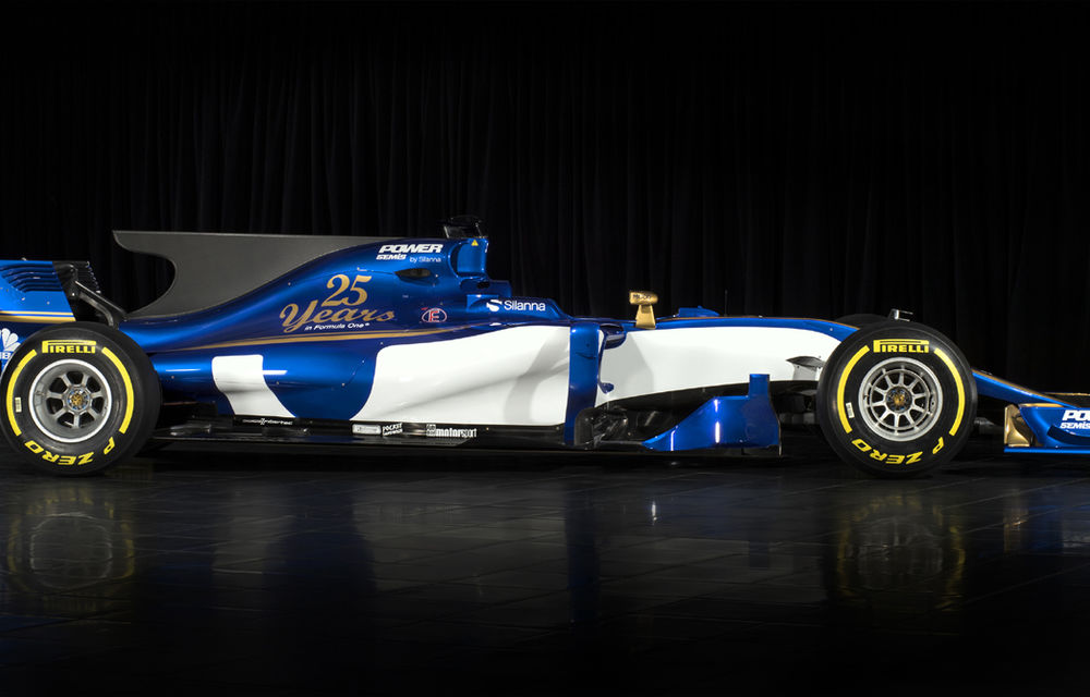 Mult albastru și un pic de auriu: Sauber a dezvăluit noul monopost pentru sezonul 2017 al Formulei 1 - Poza 4