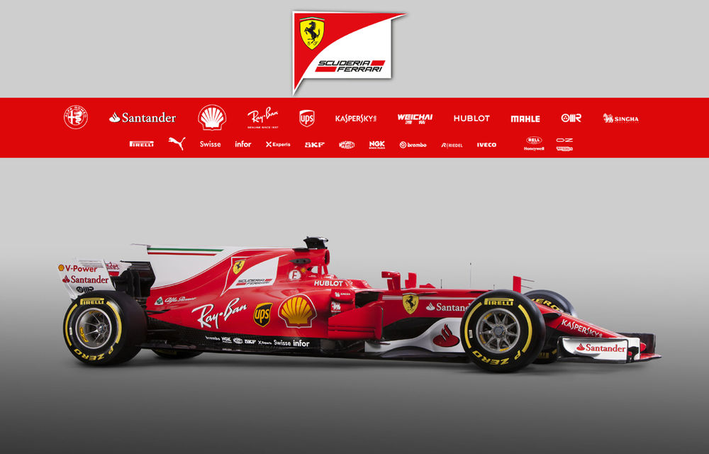 Ferrari prezintă noul monopost pentru 2017: elemente comune cu Mercedes - Poza 7