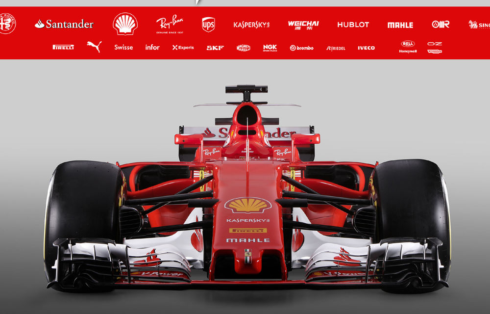 Ferrari prezintă noul monopost pentru 2017: elemente comune cu Mercedes - Poza 3