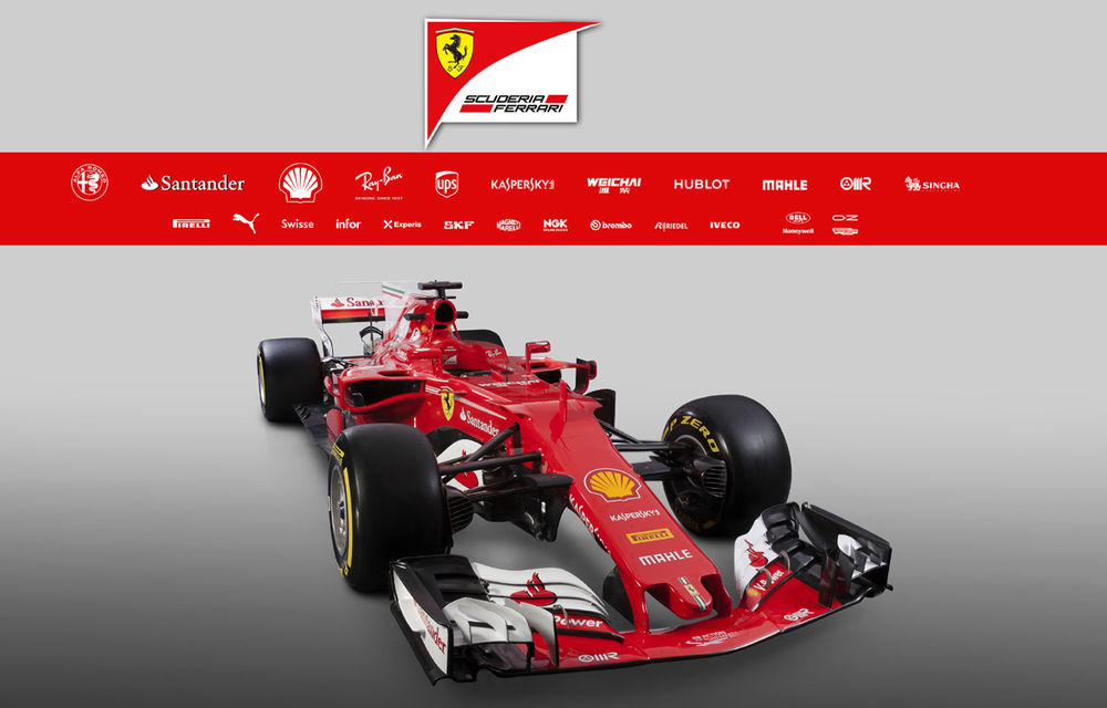 Ferrari prezintă noul monopost pentru 2017: elemente comune cu Mercedes - Poza 2
