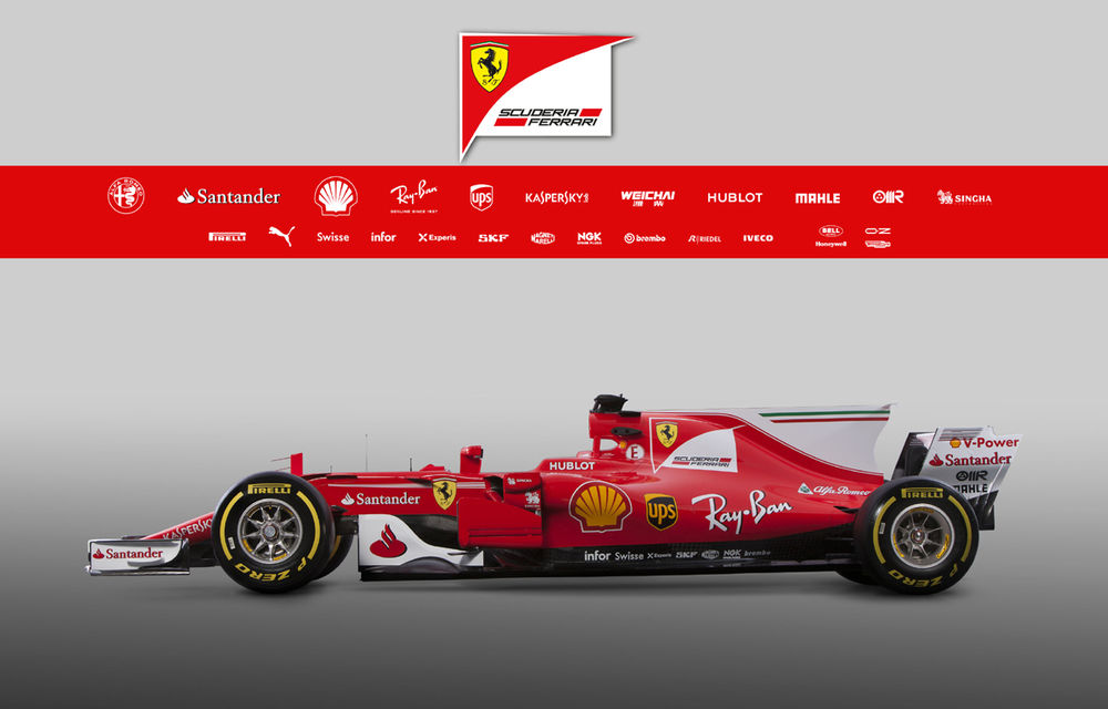 Ferrari prezintă noul monopost pentru 2017: elemente comune cu Mercedes - Poza 5