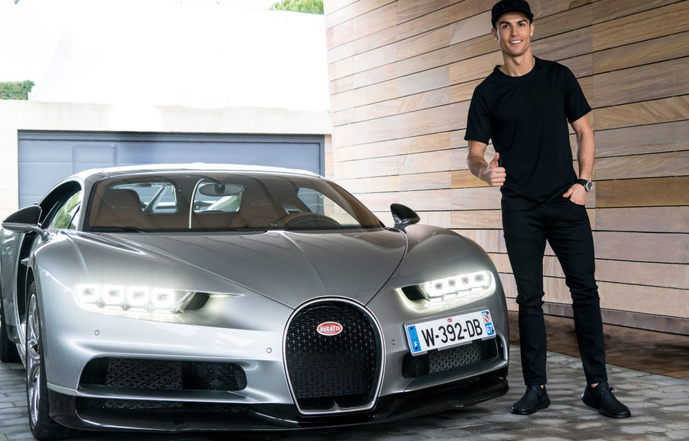Cristiano Ronaldo testează noul Bugatti Chiron înainte de a ajunge la primii săi clienți (VIDEO) - Poza 1