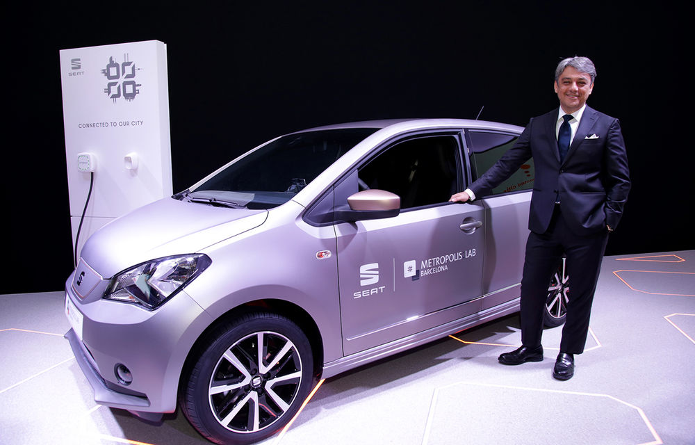 Seat e-Mii Concept: un Volkswagen e-Up reîncarnat cu autonomie de 160 de kilometri și motor de 82 de cai putere - Poza 2