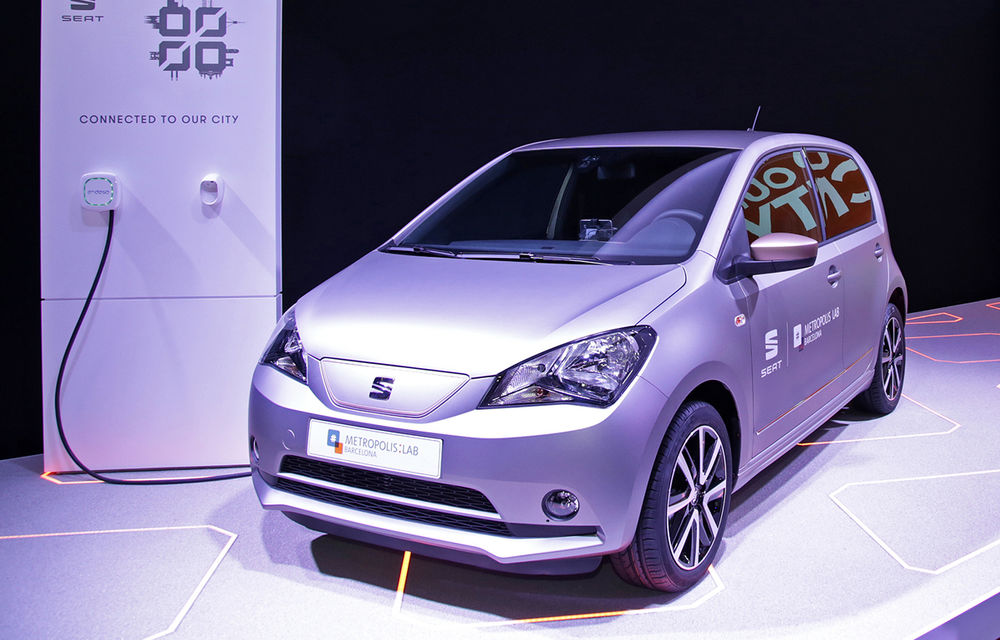 Seat e-Mii Concept: un Volkswagen e-Up reîncarnat cu autonomie de 160 de kilometri și motor de 82 de cai putere - Poza 1