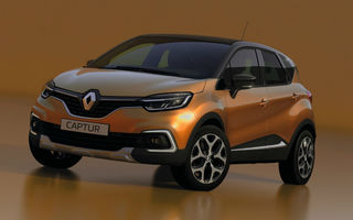 Renault Captur facelift: modificări subtile de design și plafon panoramic pentru cel mai bine vândut crossover de segment B (update foto)