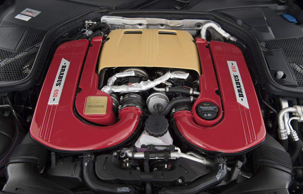 Decapotabilă cu aere de supercar: Brabus a lansat un Mercedes-AMG C63 S Cabrio de 650 de cai - Poza 12
