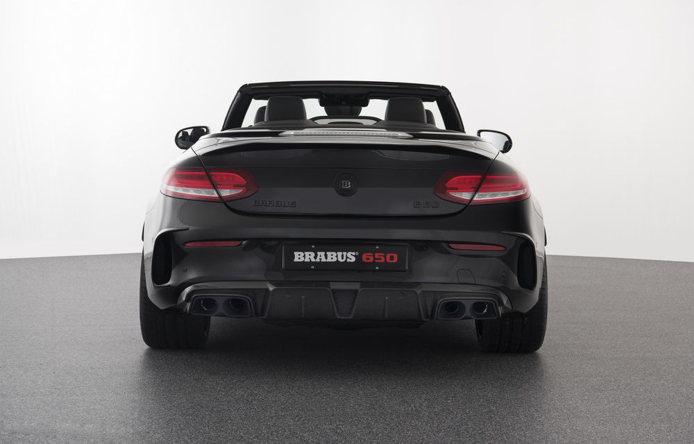 Decapotabilă cu aere de supercar: Brabus a lansat un Mercedes-AMG C63 S Cabrio de 650 de cai - Poza 6
